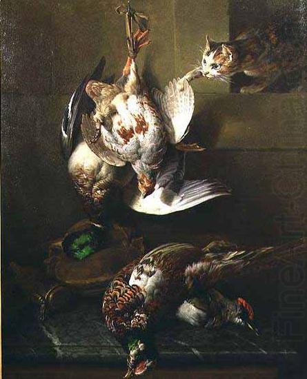 A Cat Attacking Dead Game, Francois Desportes